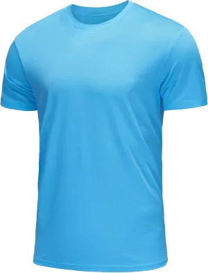 1 or 3 Pack Men's T-Shirts Dry Fit Gym Shirts Moisture Wicking Shirts for Men Workout Clothes Plain Tshirts