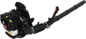 52CC 6800 RPM Leaf Blower Gas,550CFM 2-Cycle Single-Cylinder Backpack Leaf Blower Corded for Urban Road Cleaning,Sweeping Fallen Leaves,Road Dust,Snow Removal Black