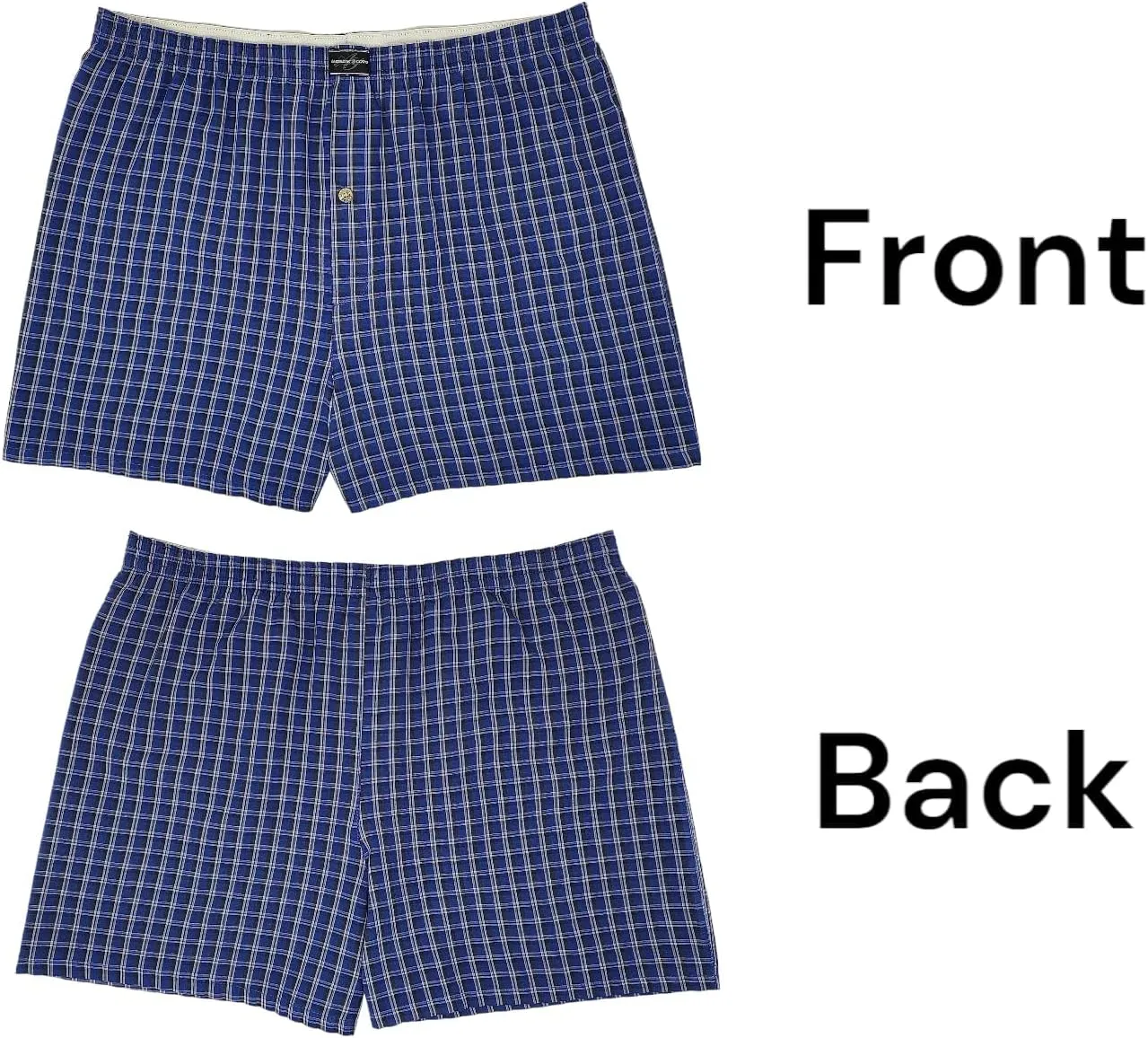 Andrew Scott 5 Speed Boys' Woven Plaid Tartan & Knit Boxer - Multi Packs
