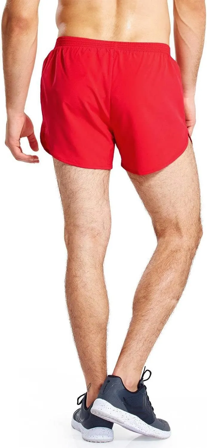 baleaf Men's 3” Running Shorts Gym Quick Dry Athletic Workout Pocket Lightweight Brief