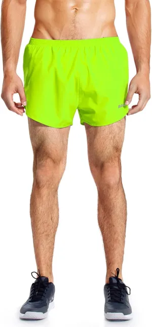 baleaf Men's 3” Running Shorts Gym Quick Dry Athletic Workout Pocket Lightweight Brief