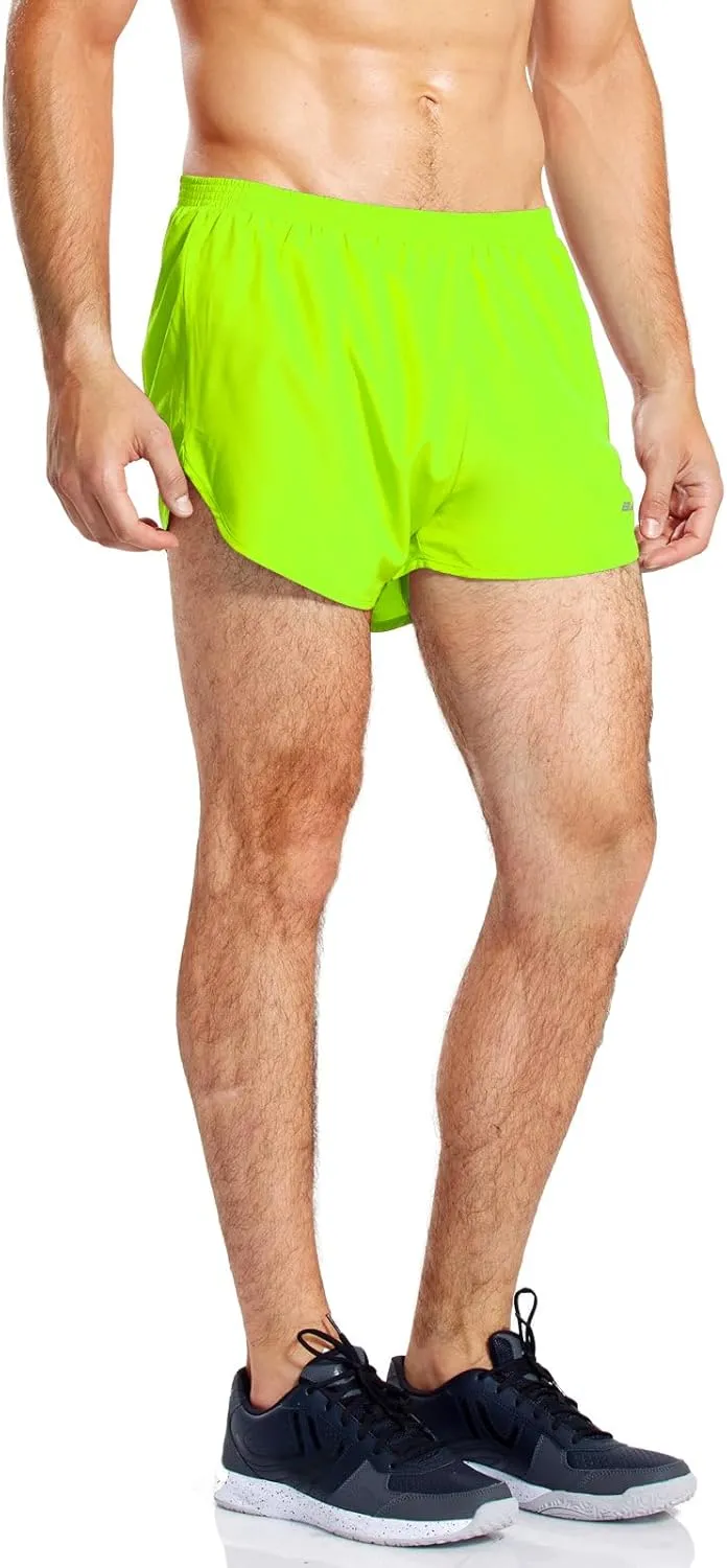 baleaf Men's 3” Running Shorts Gym Quick Dry Athletic Workout Pocket Lightweight Brief