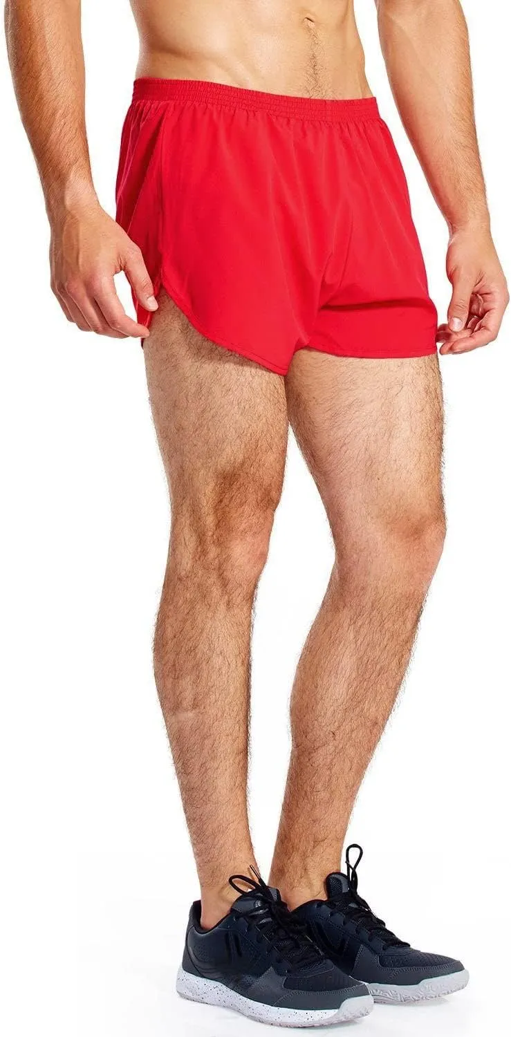 baleaf Men's 3” Running Shorts Gym Quick Dry Athletic Workout Pocket Lightweight Brief