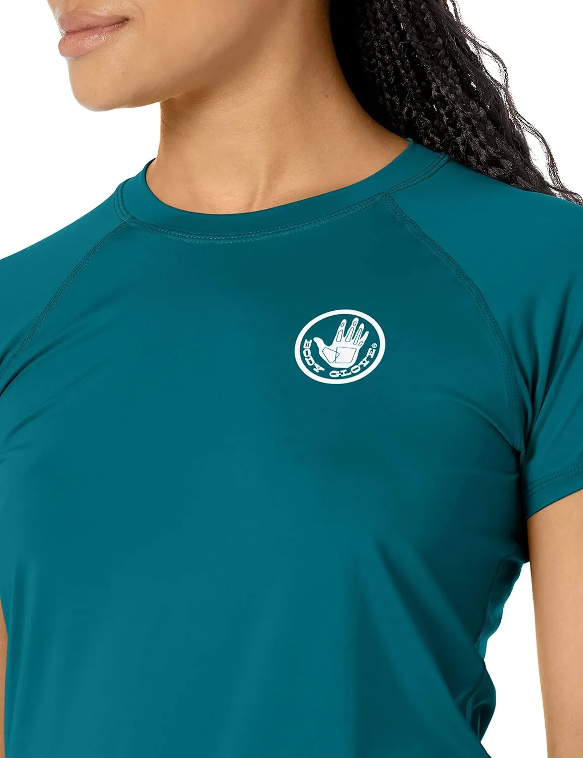 Body Glove Women's Smoothies In Motion Solid Short Sleeve Rashguard