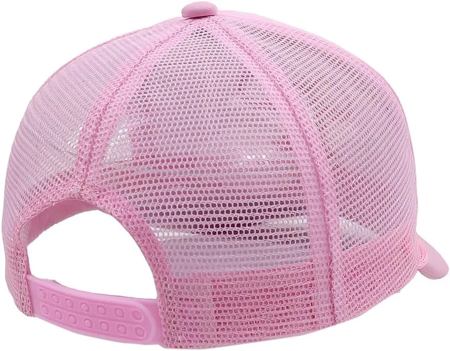 Bow-Tie Mesh Back Baseball Caps for Women Trendy Y2k Trucker Hats Dad Hat Sports Hat Breathable Snapback Hats 2025