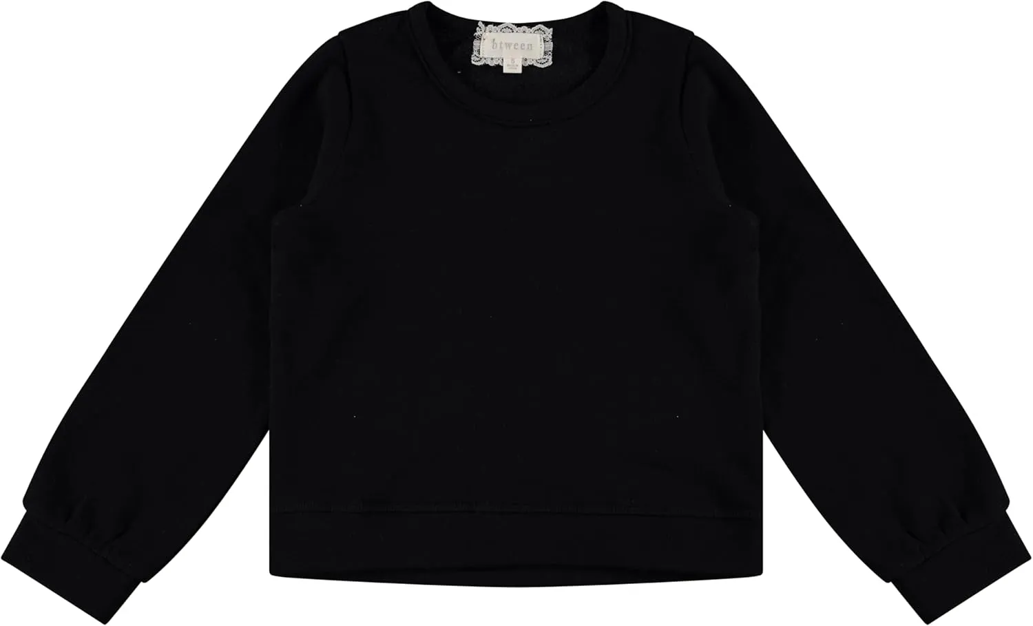 BTween Girls 3-Piece Crew Neck Fleece Sweatshirt Set Long Sleeve Cotton Blend Pullover, Soft and Comfortable, Sizes 4-12