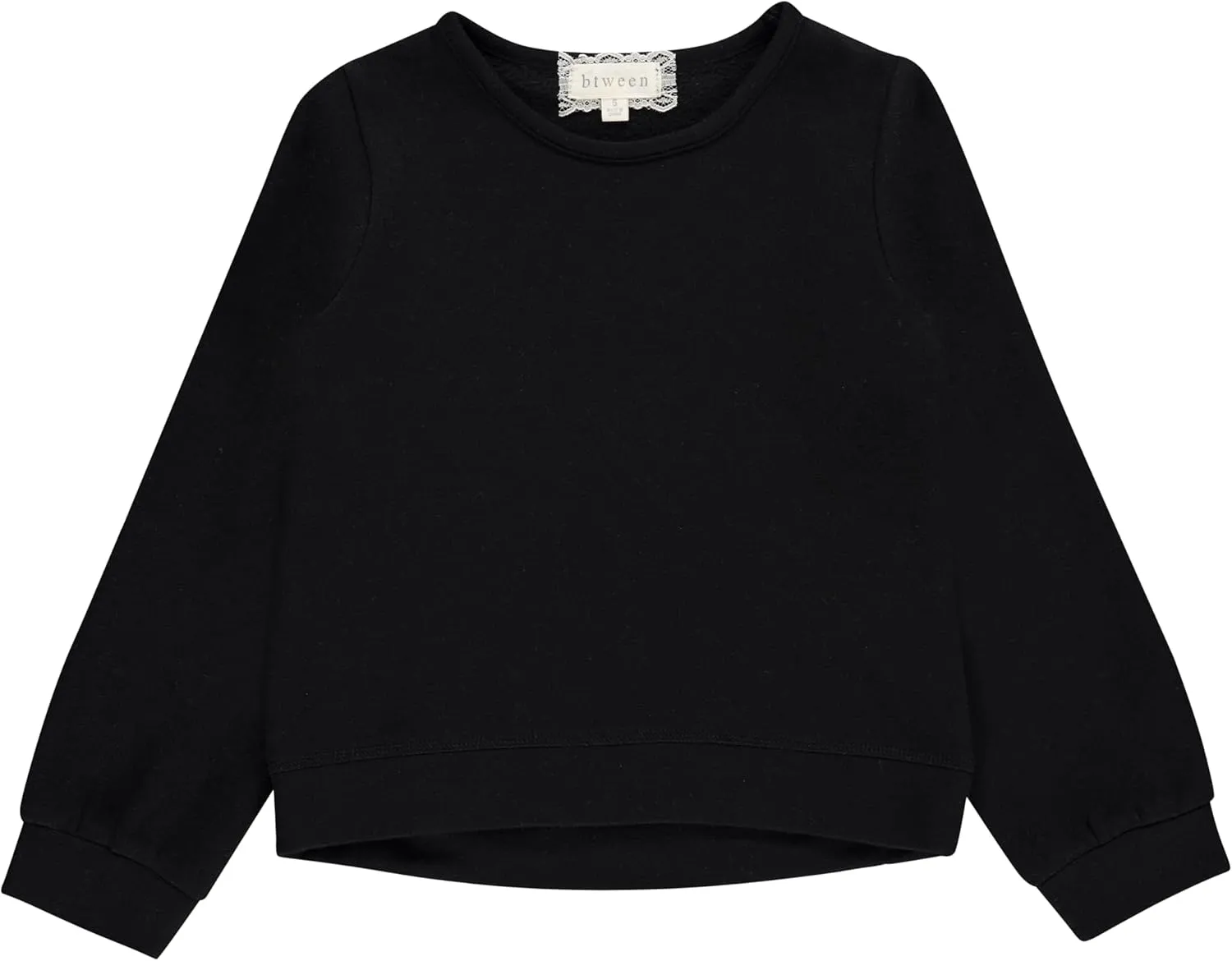 BTween Girls 3-Piece Crew Neck Fleece Sweatshirt Set Long Sleeve Cotton Blend Pullover, Soft and Comfortable, Sizes 4-12