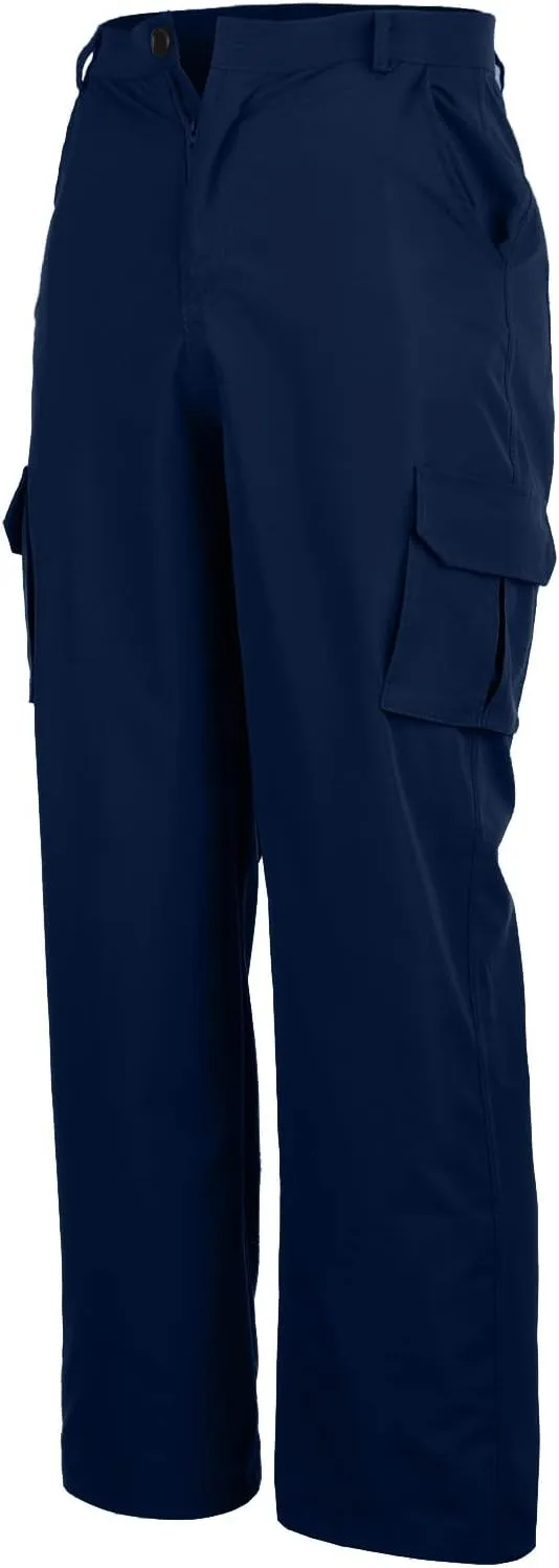 Cargo Pants for Men Relaxed Fit Mens Cargo Pants Stretch Elastic Waist Athletic Workout Jogger Drawstring Sport Pants