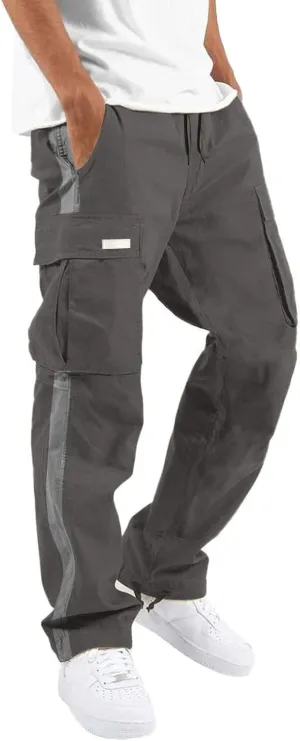 Cargo Pants for Men Relaxed Fit Military Cargo Tactical Pants Lightweight Cotton Stretch Combat Outdoor Hiking Pants