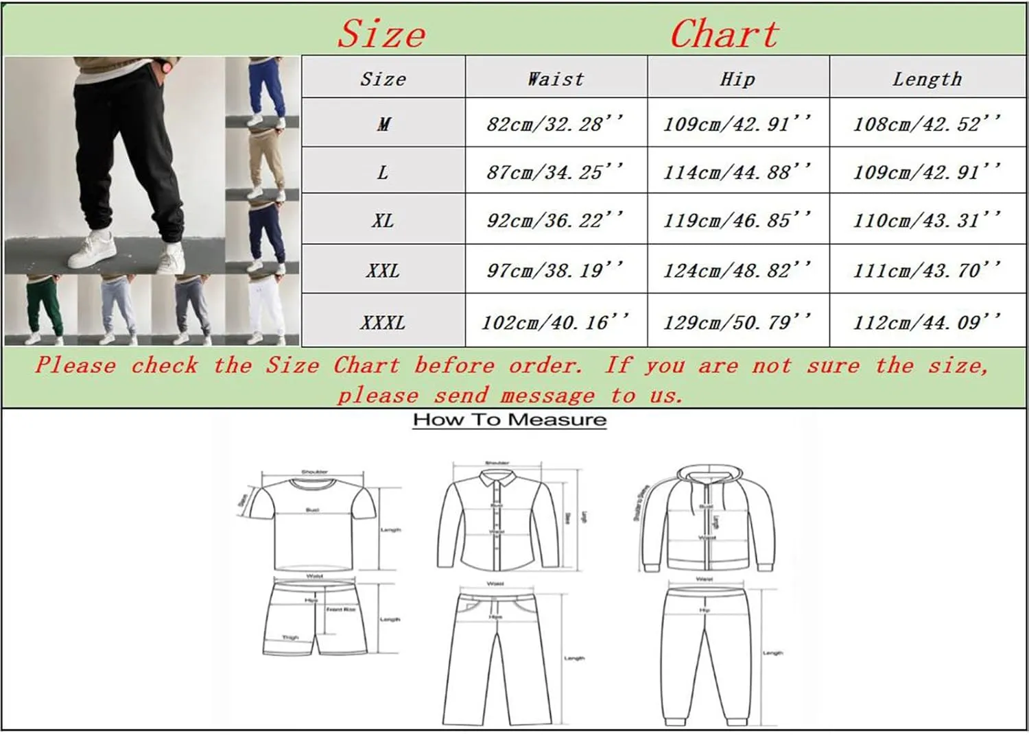 Cargo Pants for Men Relaxed Fit Pant Mens Fleece Active Athletic Workout Jogger Sweatpants for Men with Zipper Pocket
