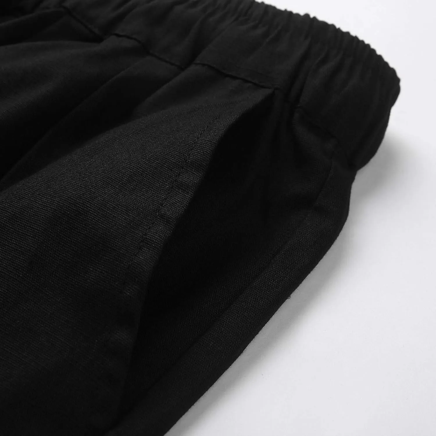 Cargo Pants for Men Relaxed Fit Winter High Street Fashion Leisure Loose Sports Running Solid Color Lace Up Glitter