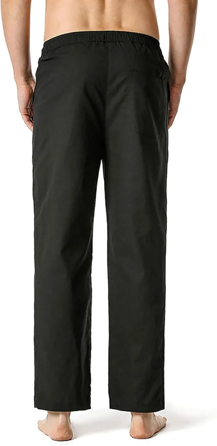 Cargo Pants for Men Relaxed Fit Winter High Street Fashion Leisure Loose Sports Running Solid Color Lace Up Glitter