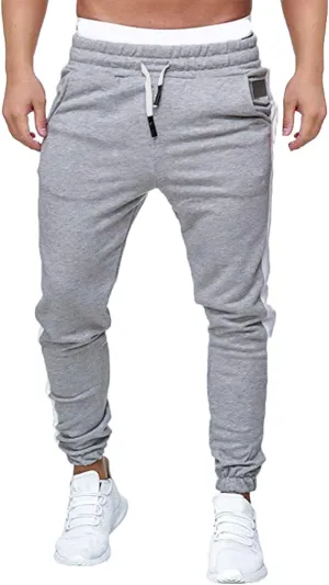 Cargo Sweatpants for Men Mens Lounge Pants for Men Baggy Men's Fleece Athletic Sweatpants Running Warm Slim Fit Baggy