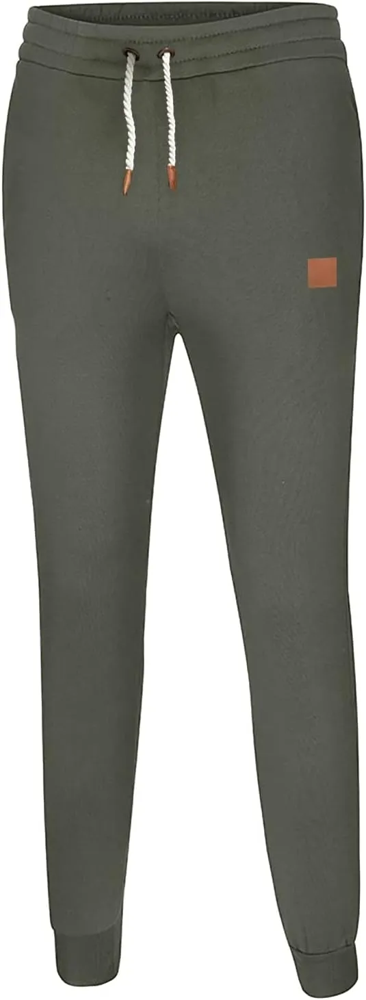 Cargo Sweatpants for Men Mens Lounge Pants Slim Fit Workout Training Thigh Mesh Gym Jogger Pants with Zipper Pockets