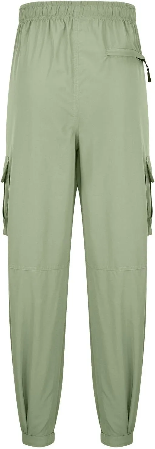 Cargo Trousers for Men Workout Sports Pant Men's Cargo Pants Elastic Waist Joggers Solid Casual Multi Pockets Outdoor