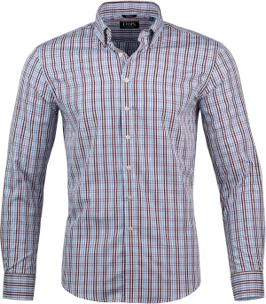 Chaps Slim Fit Long Sleeve Button Down Dress Shirts for Men - Wrinkle Free Long Sleeve Shirt Mens Formal 4-Way Stretch