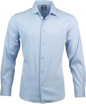 Chaps Slim Fit Long Sleeve Button Down Dress Shirts for Men - Wrinkle Free Long Sleeve Shirt Mens Formal 4-Way Stretch