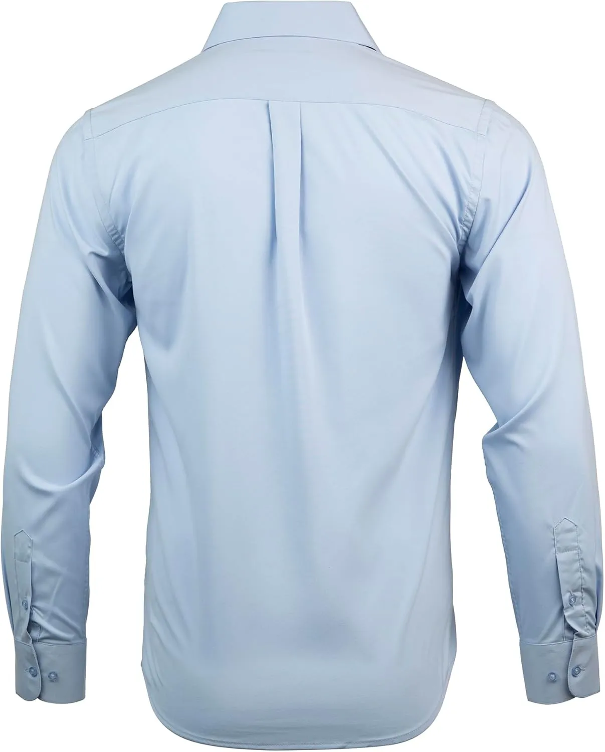 Chaps Slim Fit Long Sleeve Button Down Dress Shirts for Men - Wrinkle Free Long Sleeve Shirt Mens Formal 4-Way Stretch