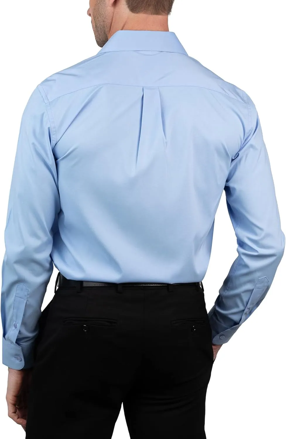 Chaps Slim Fit Long Sleeve Button Down Dress Shirts for Men - Wrinkle Free Long Sleeve Shirt Mens Formal 4-Way Stretch