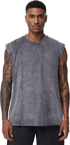 CHICGAL Mens Tank Tops Summer Sleeveless Muscle Shirts Cotton Loose Fit Tee Shirts