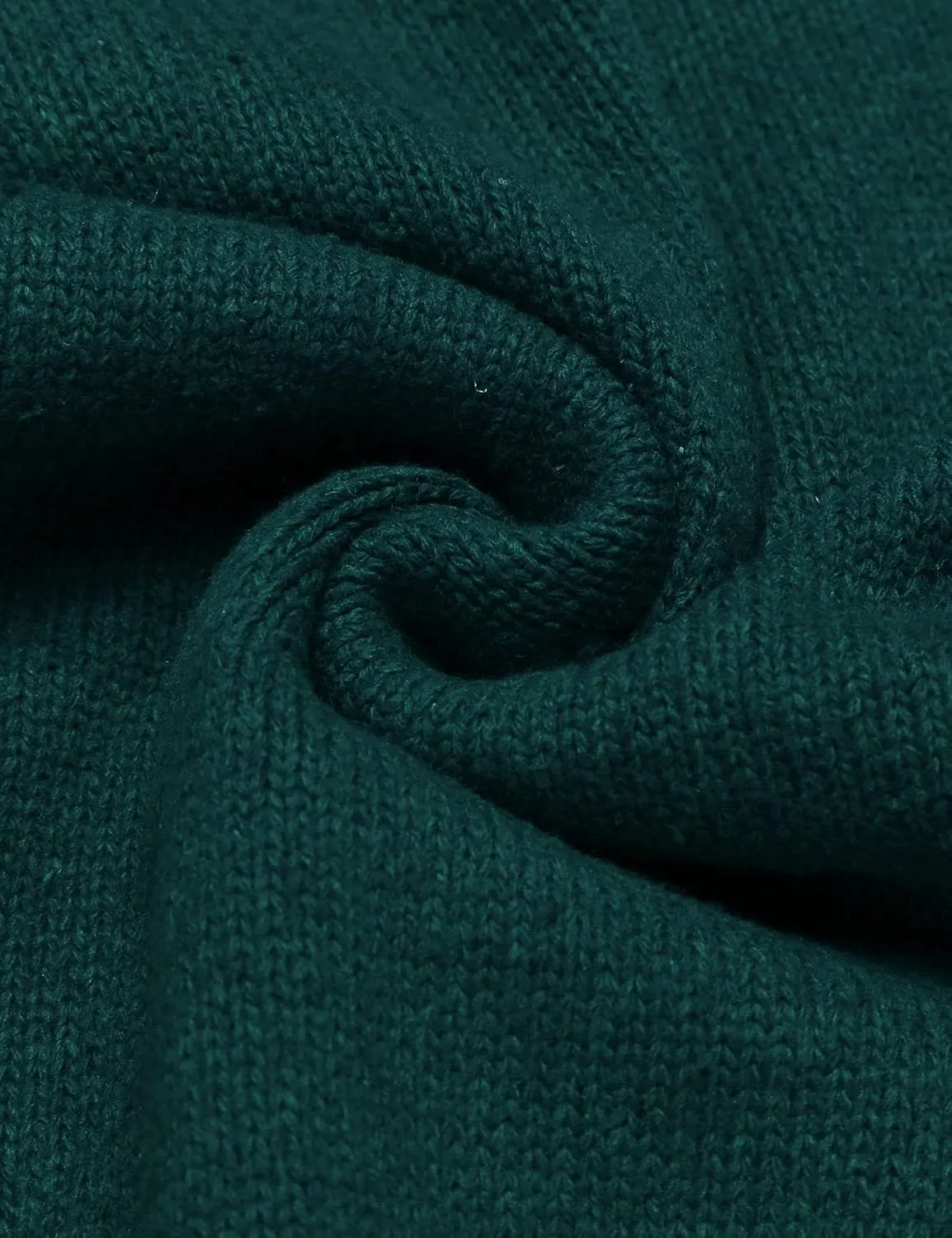 COOFANDY Men's Shawl Collar Sweaters V-Neck Relaxed Fit Cable Pullovers