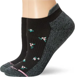 Dr. Motion womens 2pk Compression Low Cut Socks
