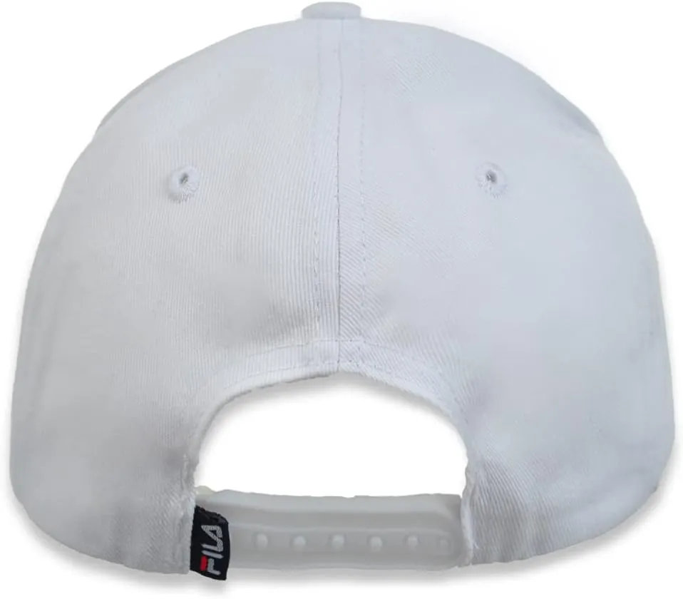 FILA Speed Logo Cotton Twill Adjustable Snapback Hat