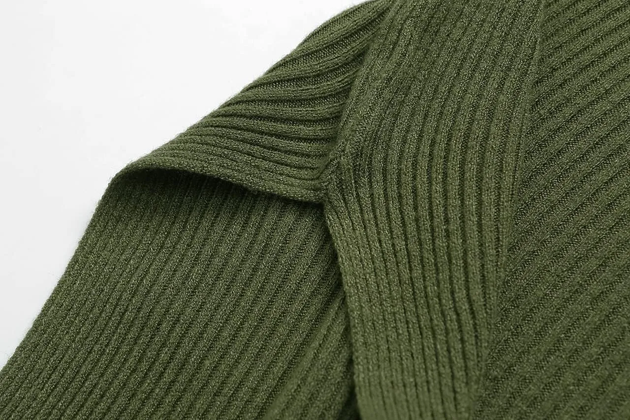 GABERLY Boat Neck Batwing Sleeves Dolman Knitted Sweaters and Pullovers Tops for Women
