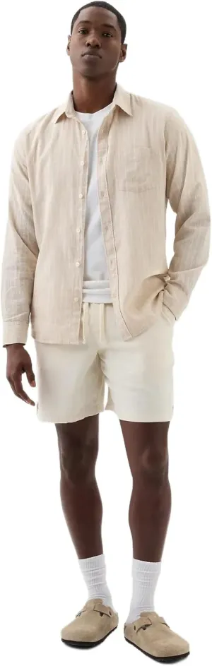 GAP Men's 8" Easy Linen Shorts