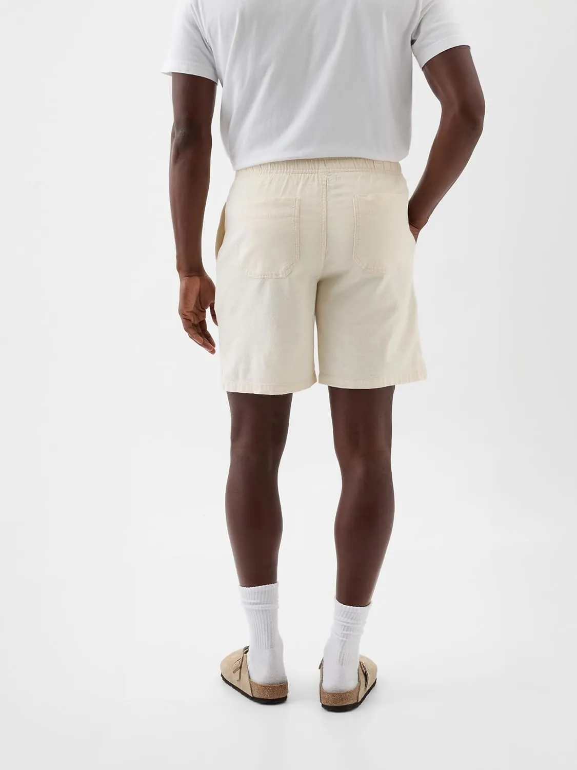 GAP Men's 8" Easy Linen Shorts