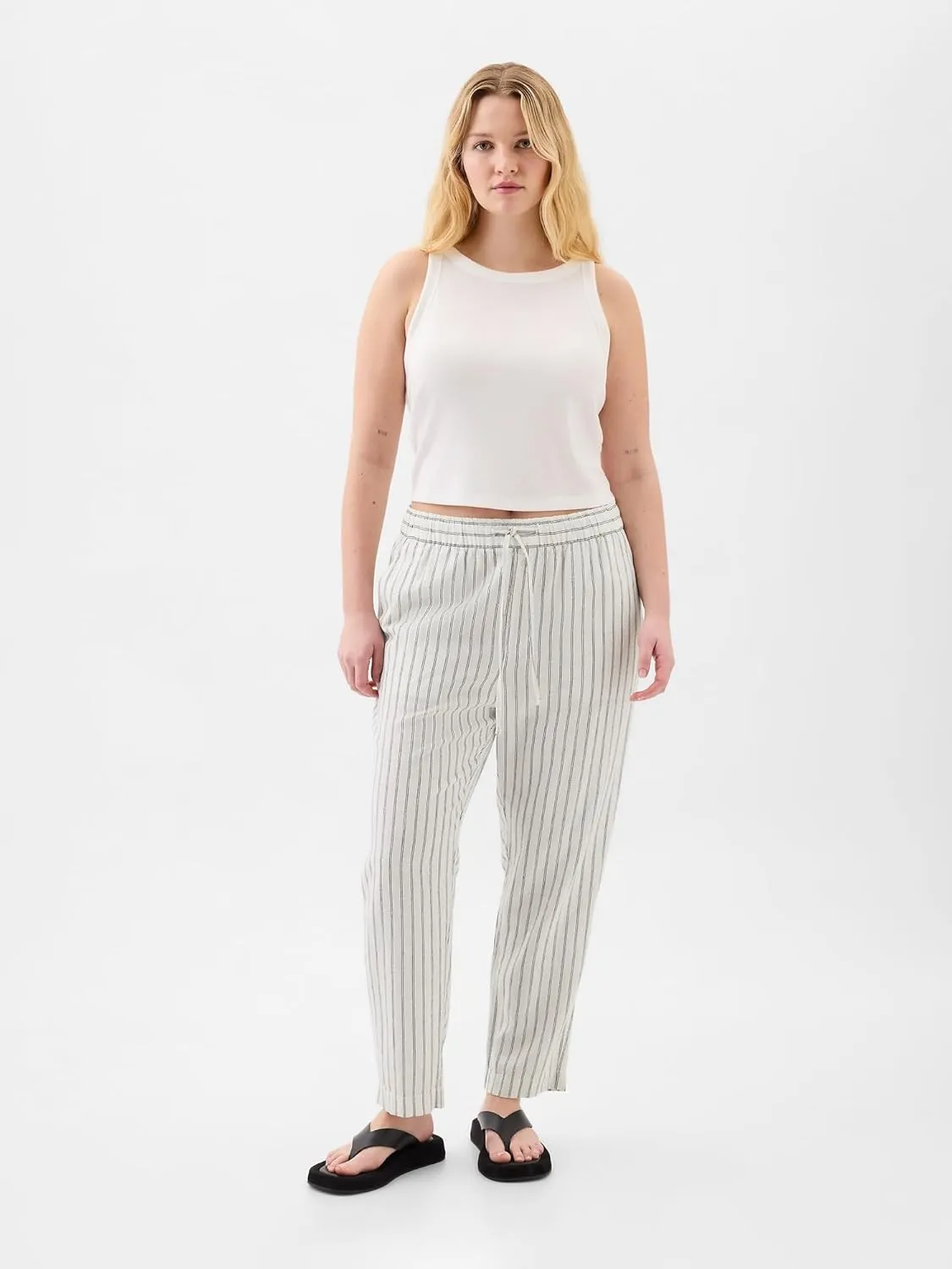 GAP Women's Easy Pant Linen
