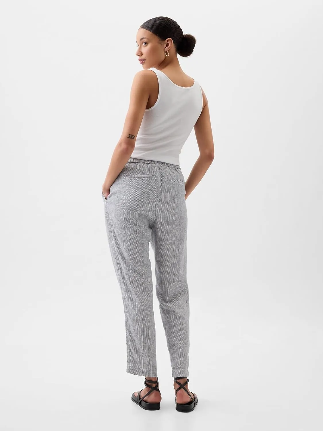 GAP Women's Easy Pant Linen