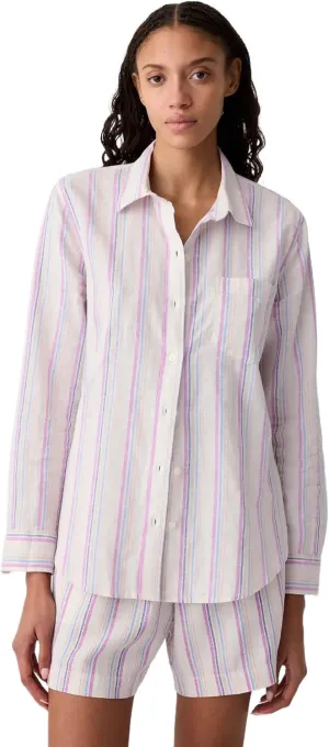 GAP Women's Linen Easy Shirt