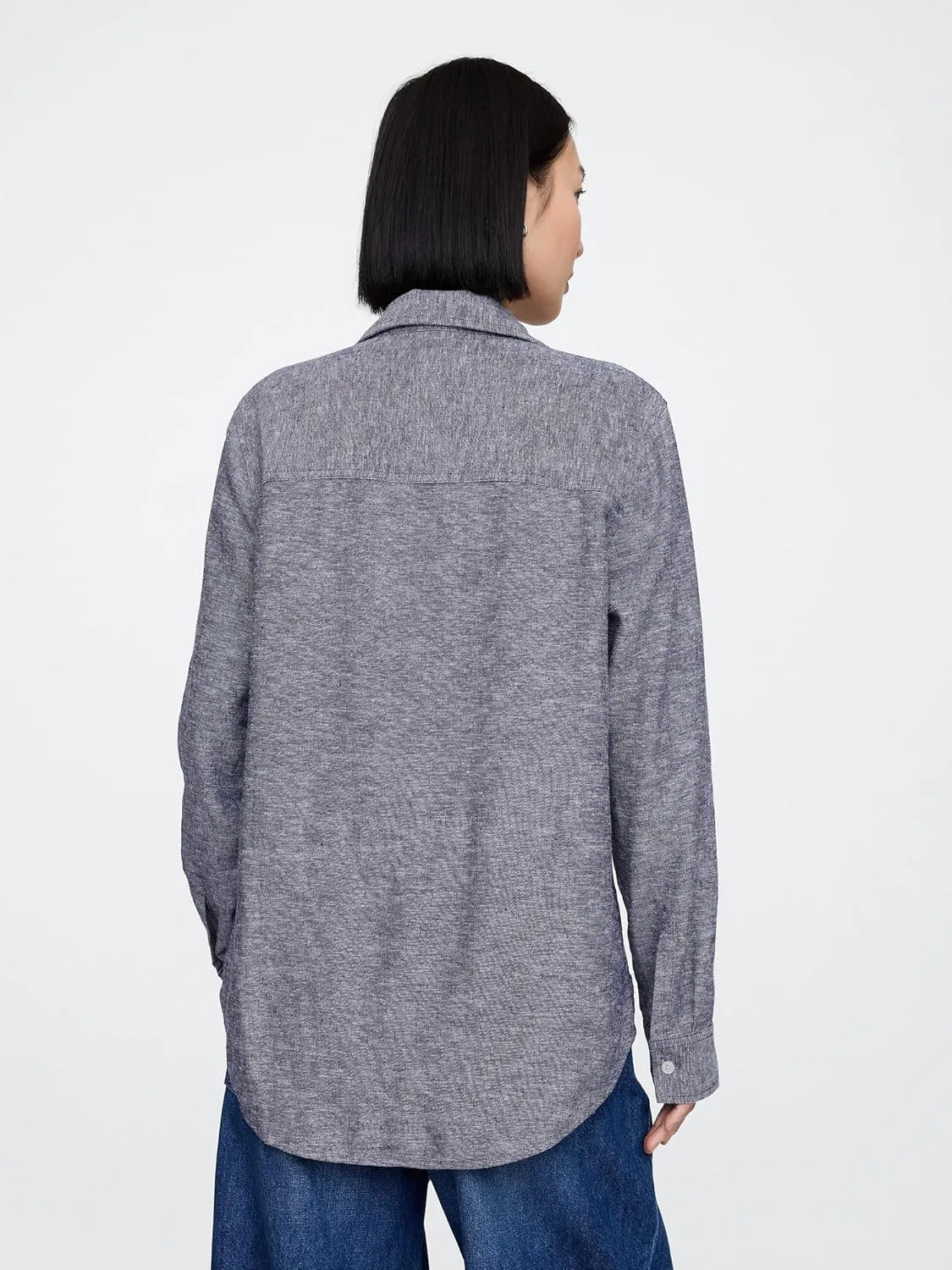 GAP Women's Linen Easy Shirt