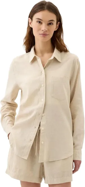 GAP Women's Linen Easy Shirt