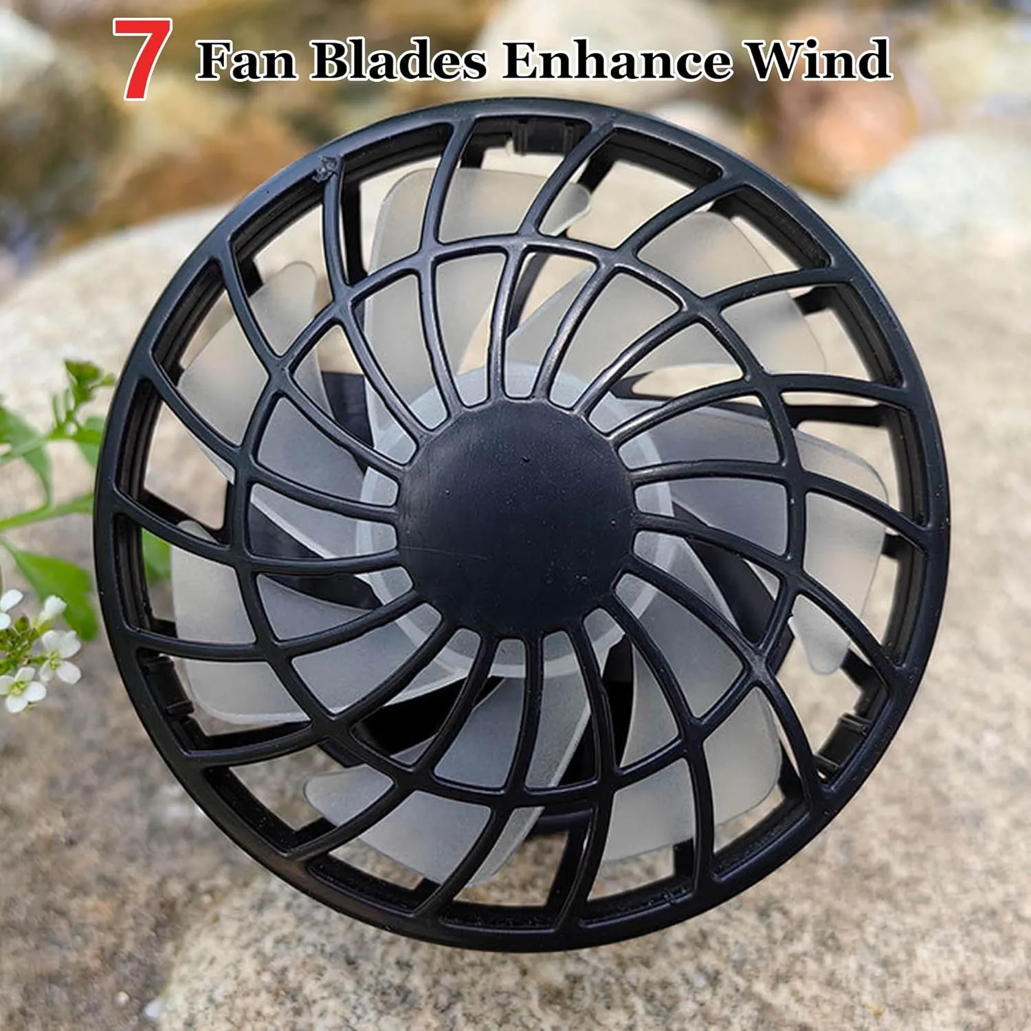Hat with Fans Solar Power, Solar Fan Hat, Wide Brim Sun Hat with 2 Solar Fan, Outdoor Hiking Camping Fishing Hat