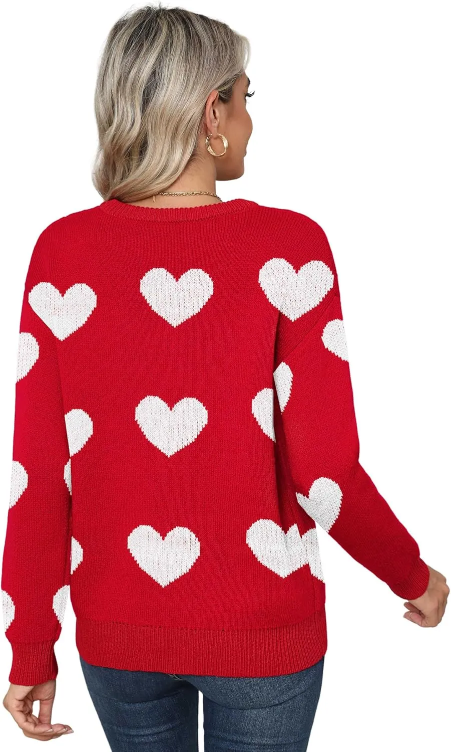 Jouica Women's Fall Lightweight Sweater Knit Casual Pullovers Sweaters for Women