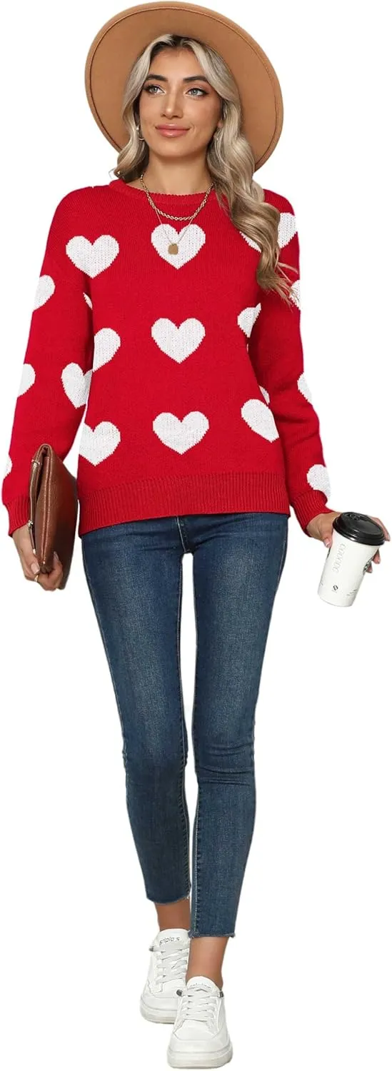 Jouica Women's Fall Lightweight Sweater Knit Casual Pullovers Sweaters for Women