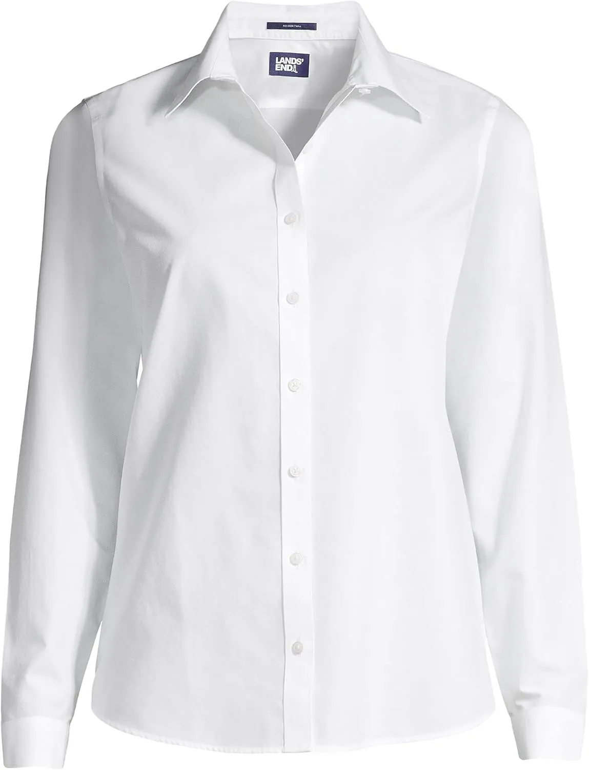 Lands' End Women's Pinwale Cord Long Sleeve Shirt