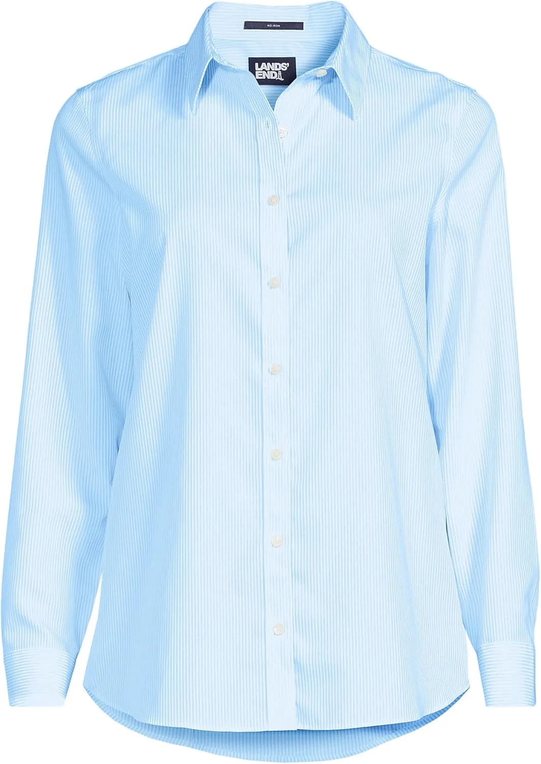 Lands' End Women's Pinwale Cord Long Sleeve Shirt