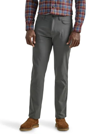 Lee Men's Extreme Motion 5 Pocket Synthetic Straight Pant