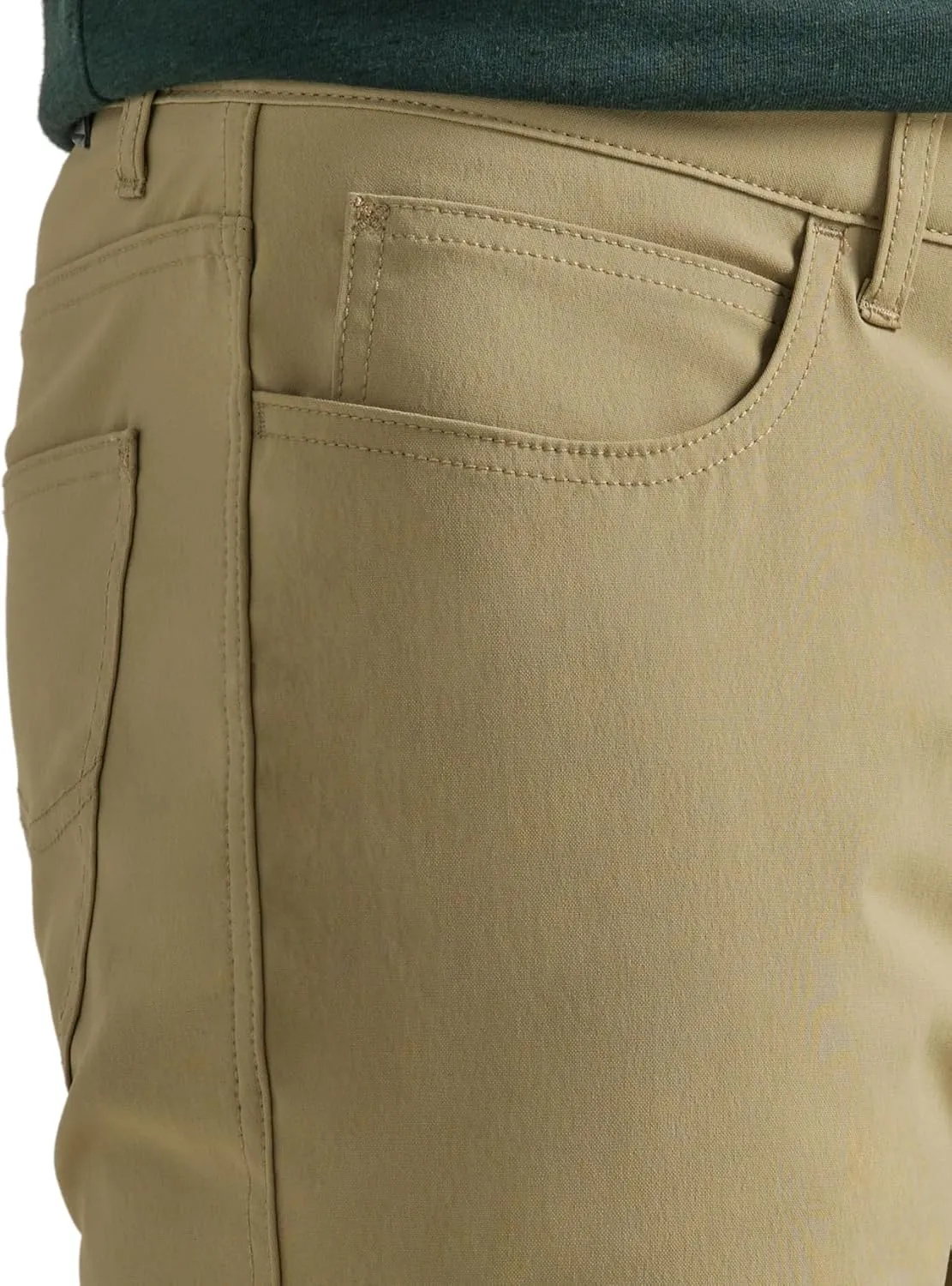 Lee Men's Extreme Motion 5 Pocket Synthetic Straight Pant