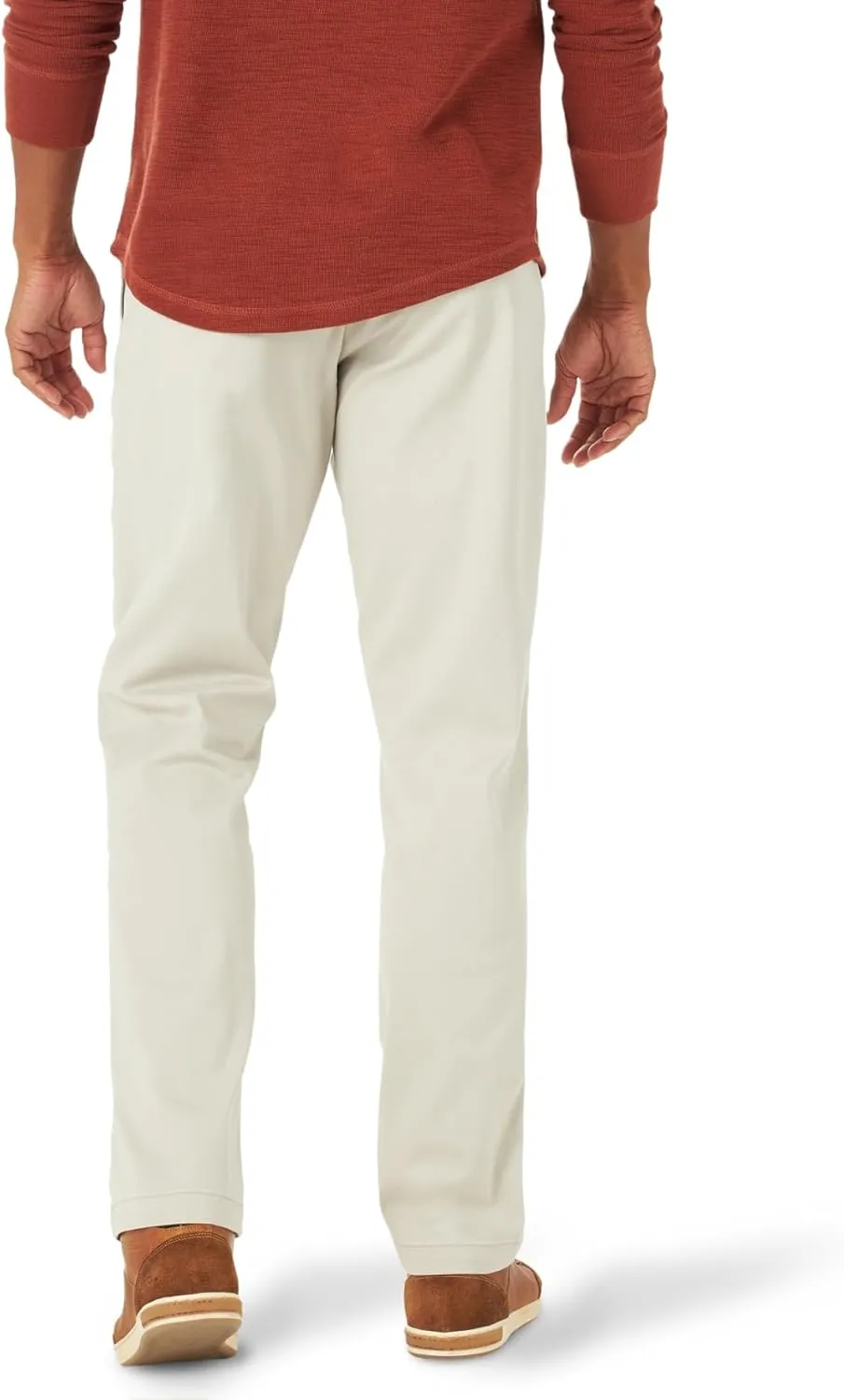 Lee Men's Extreme Motion Flat Front Relaxed Taper Pant