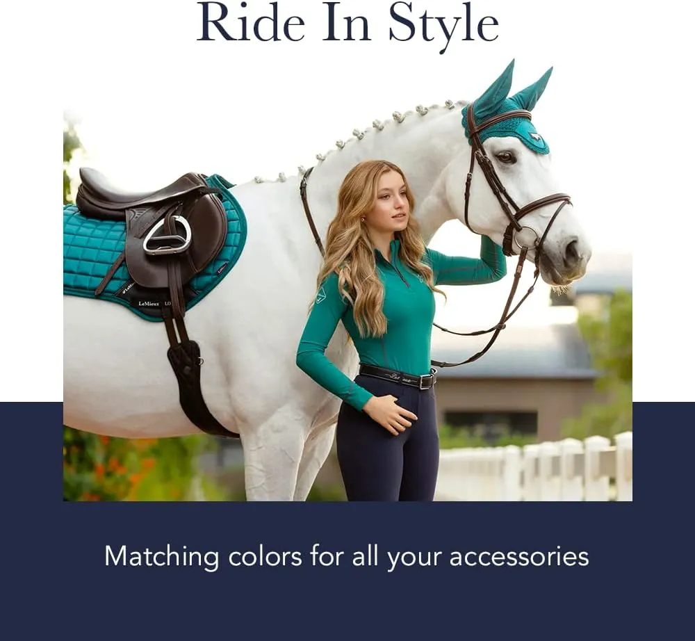 LeMieux Women’s Base Layer Top - Athletic Thermal Shirts - Equestrian Apparel & Gear for Horseback Riding