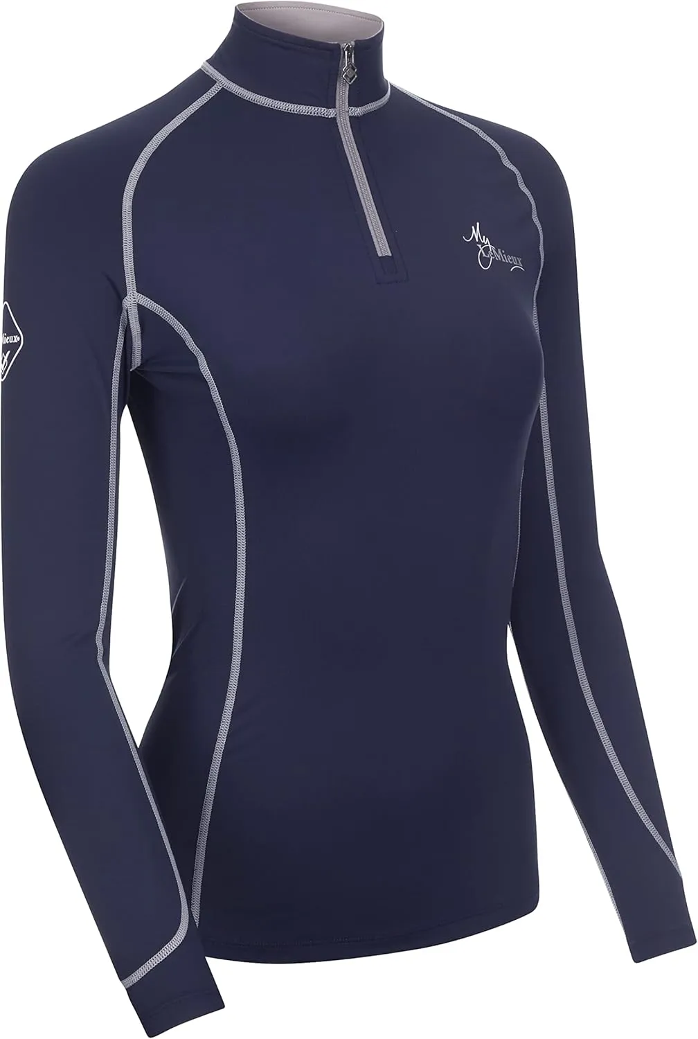 LeMieux Women’s Base Layer Top - Athletic Thermal Shirts - Equestrian Apparel & Gear for Horseback Riding