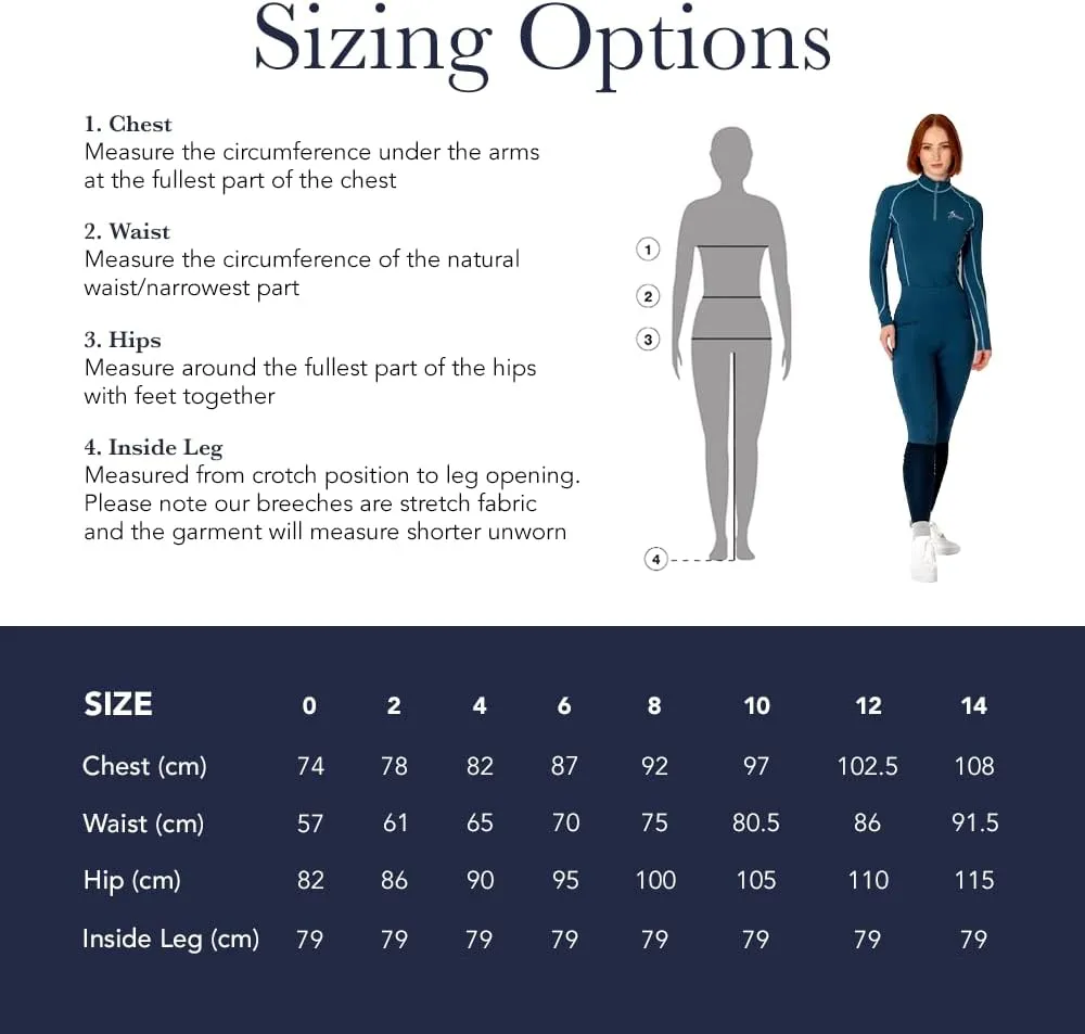 LeMieux Women’s Base Layer Top - Athletic Thermal Shirts - Equestrian Apparel & Gear for Horseback Riding