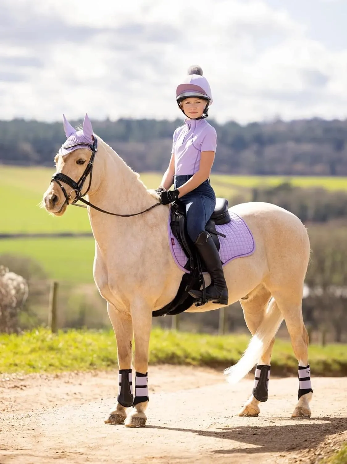 LeMieux Young Rider Short Sleeve Base Layer Top - Athletic Thermal Shirts - Equestrian Apparel & Gear for Horseback Riding