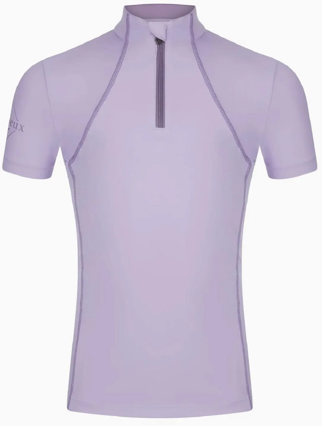 LeMieux Young Rider Short Sleeve Base Layer Top - Athletic Thermal Shirts - Equestrian Apparel & Gear for Horseback Riding