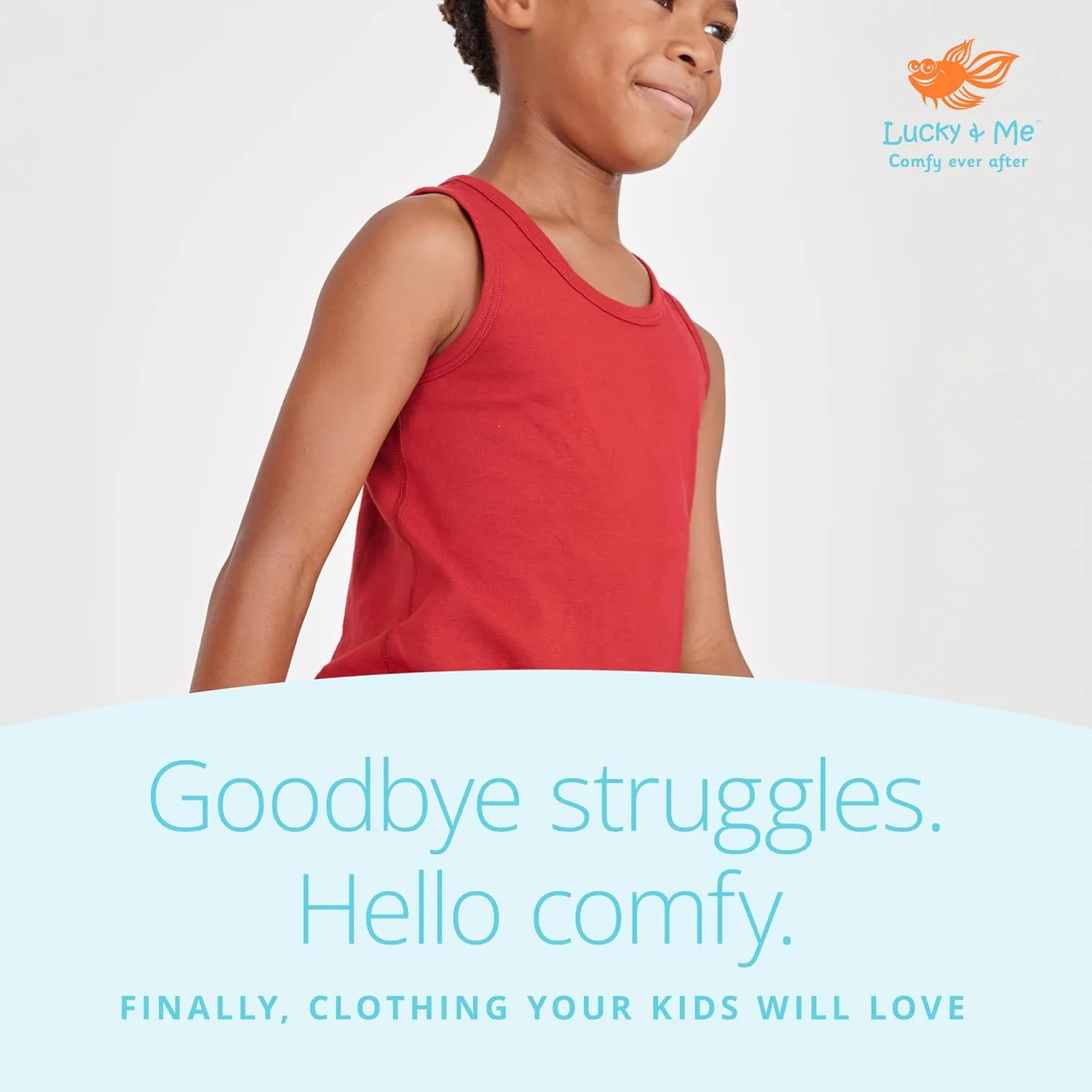 Lucky & Me | Nolan Boys GOTS Organic Cotton Tanks (3-Pack)