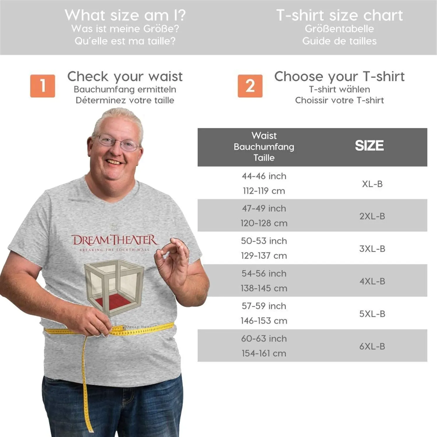 Men's Short Sleeve Big and Tall T Shirts Soft Cotton Crewneck Plus Size Casual Tees Black